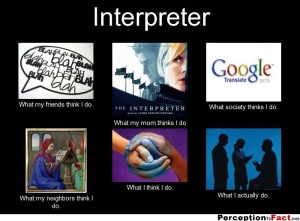 Interpreter-percepción